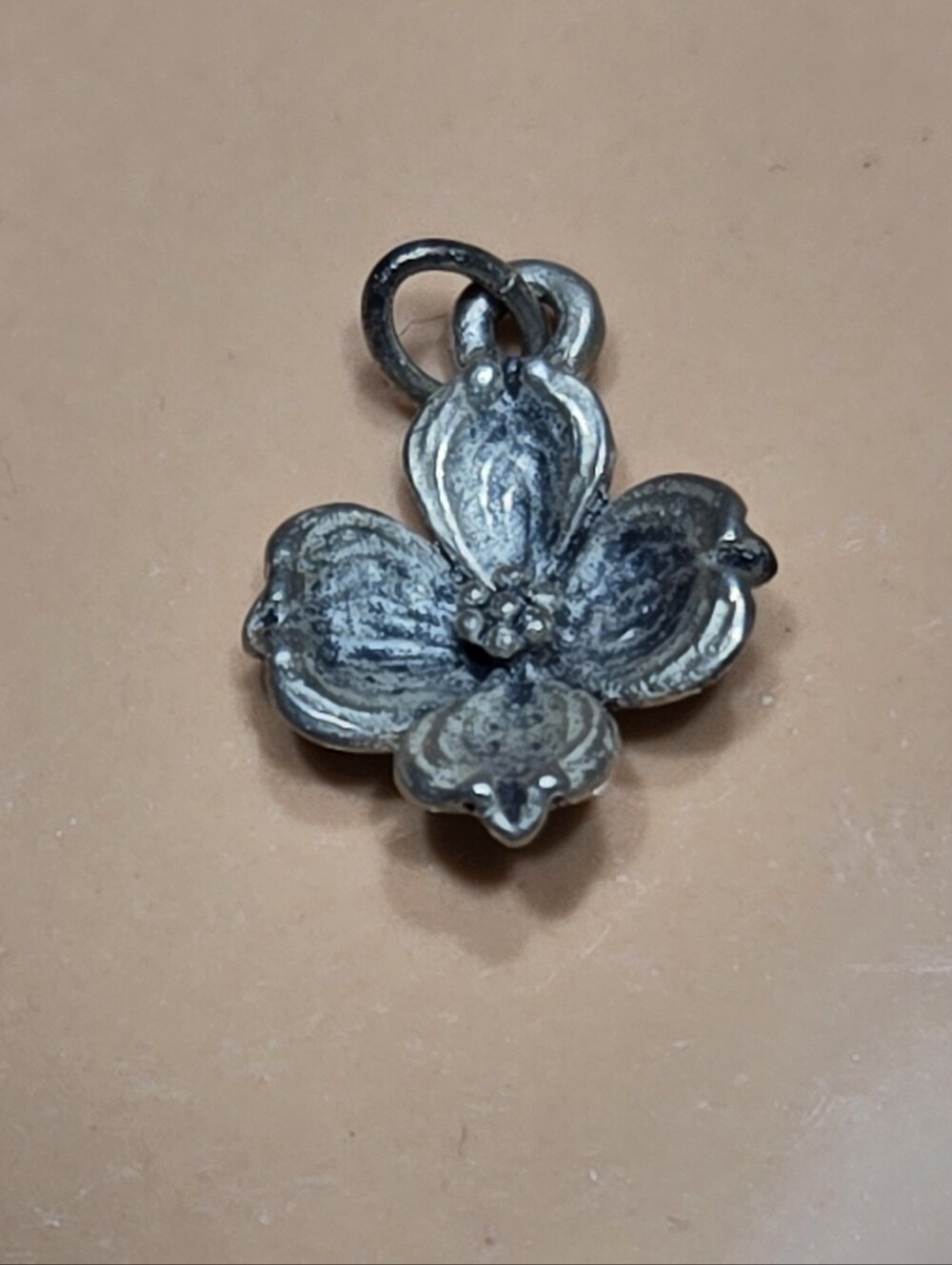 James Avery Dogwood Flower Charm in Sterling Silver Retired/Vintage